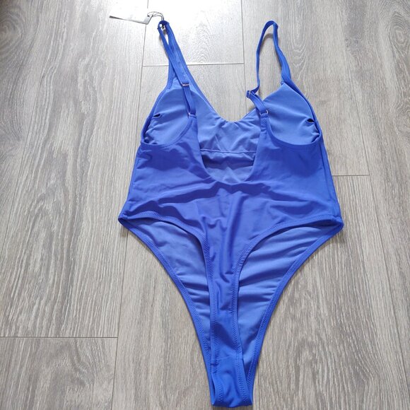 NWT Ocean Blues Low Back Thong One Piece Swimsuit - Picture 6 of 16